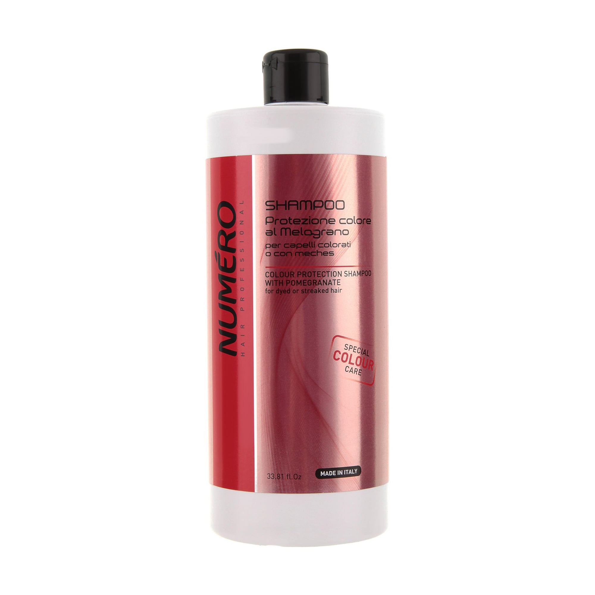 Шампунь Brelil Numero Colour Protection Shampoo з екстрактом граната, для захисту кольору волосся, 1 л